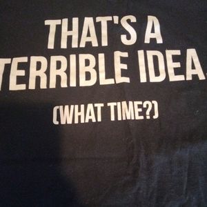 Sarcastic t-shirt nwot sz large